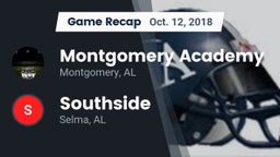 Recap: Montgomery Academy  vs. Southside  2018