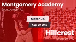Matchup: Montgomery Academy vs. Hillcrest  2019