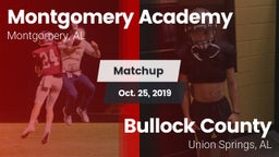 Matchup: Montgomery Academy vs. Bullock County  2019