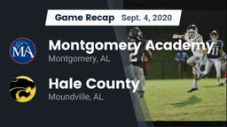 Recap: Montgomery Academy  vs. Hale County  2020