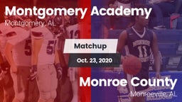 Matchup: Montgomery Academy vs. Monroe County  2020