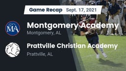 Recap: Montgomery Academy  vs. Prattville Christian Academy  2021