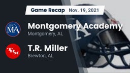 Recap: Montgomery Academy  vs. T.R. Miller  2021
