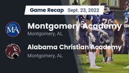 Recap: Montgomery Academy  vs. Alabama Christian Academy  2022