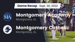 Recap: Montgomery Academy  vs. Montgomery Catholic  2022