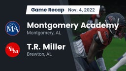 Recap: Montgomery Academy  vs. T.R. Miller  2022