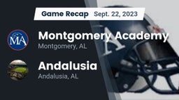 Recap: Montgomery Academy  vs. Andalusia  2023
