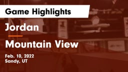 Jordan  vs Mountain View  Game Highlights - Feb. 10, 2022