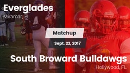 Matchup: Everglades vs. South Broward  Bulldawgs 2017