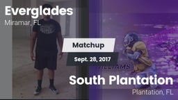 Matchup: Everglades vs. South Plantation  2017