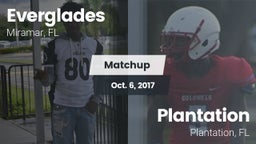 Matchup: Everglades vs. Plantation  2017