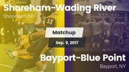 Matchup: Shoreham-Wading Rive vs. Bayport-Blue Point  2017