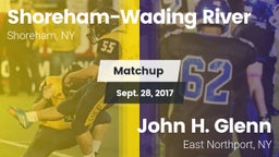 Matchup: Shoreham-Wading Rive vs. John H. Glenn  2017