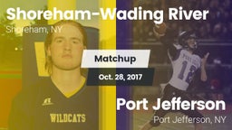 Matchup: Shoreham-Wading Rive vs. Port Jefferson  2017