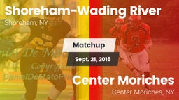 Matchup: Shoreham-Wading Rive vs. Center Moriches  2018