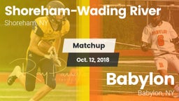 Matchup: Shoreham-Wading Rive vs. Babylon  2018