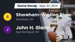 Recap: Shoreham-Wading River  vs. John H. Glenn  2019