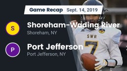 Recap: Shoreham-Wading River  vs. Port Jefferson  2019