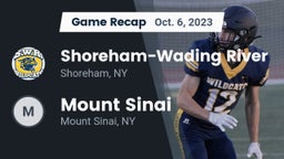 Recap: Shoreham-Wading River  vs. Mount Sinai  2023