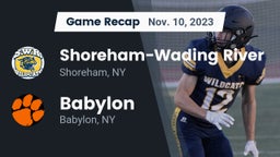 Recap: Shoreham-Wading River  vs. Babylon  2023