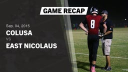 Recap: Colusa  vs. East Nicolaus  2015