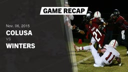 Recap: Colusa  vs. Winters  2015