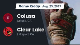 Recap: Colusa  vs. Clear Lake  2017