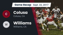 Recap: Colusa  vs. Williams  2017