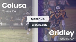 Matchup: Colusa vs. Gridley  2017