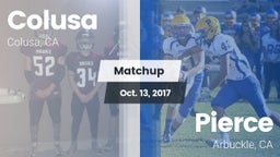 Matchup: Colusa vs. Pierce  2017