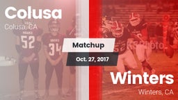 Matchup: Colusa vs. Winters  2017