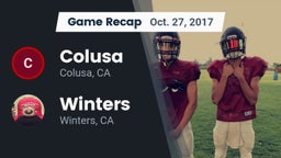 Recap: Colusa  vs. Winters  2017
