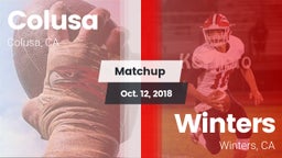 Matchup: Colusa vs. Winters  2018