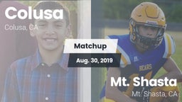 Matchup: Colusa vs. Mt. Shasta  2019