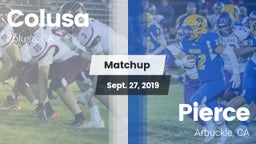 Matchup: Colusa vs. Pierce  2019