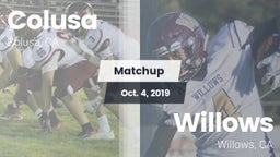 Matchup: Colusa vs. Willows  2019