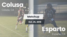 Matchup: Colusa vs. Esparto  2019