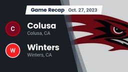 Recap: Colusa  vs. Winters  2023