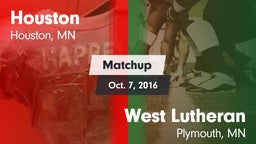 Matchup: Houston vs. West Lutheran  2016