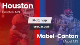 Matchup: Houston vs. Mabel-Canton  2018