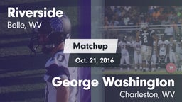 Matchup: Riverside vs. George Washington  2016