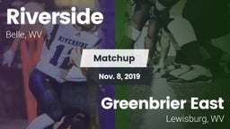 Matchup: Riverside vs. Greenbrier East  2019