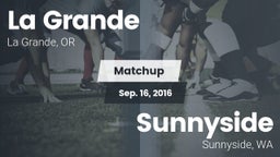 Matchup: La Grande vs. Sunnyside  2016