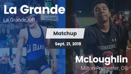 Matchup: La Grande vs. McLoughlin  2018