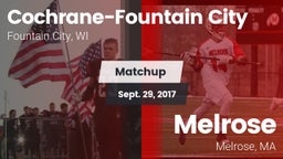 Matchup: Cochrane-Fountain Ci vs. Melrose  2017