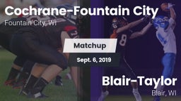Matchup: Cochrane-Fountain Ci vs. Blair-Taylor  2019