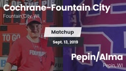 Matchup: Cochrane-Fountain Ci vs. Pepin/Alma  2019