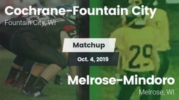 Matchup: Cochrane-Fountain Ci vs. Melrose-Mindoro  2019