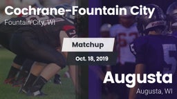 Matchup: Cochrane-Fountain Ci vs. Augusta  2019