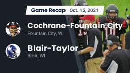 Recap: Cochrane-Fountain City  vs. Blair-Taylor  2021